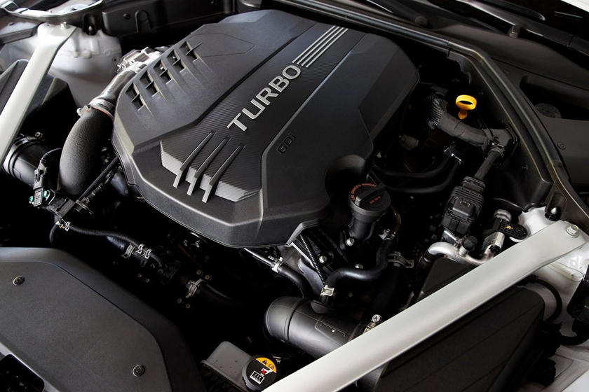 2022 Genesis 3.5-liter twin turbo engine