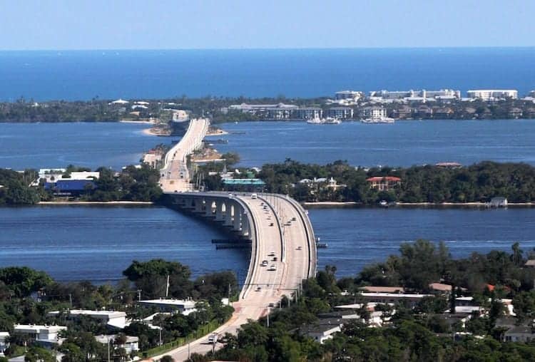 Bridges to Stuart, FL beaches