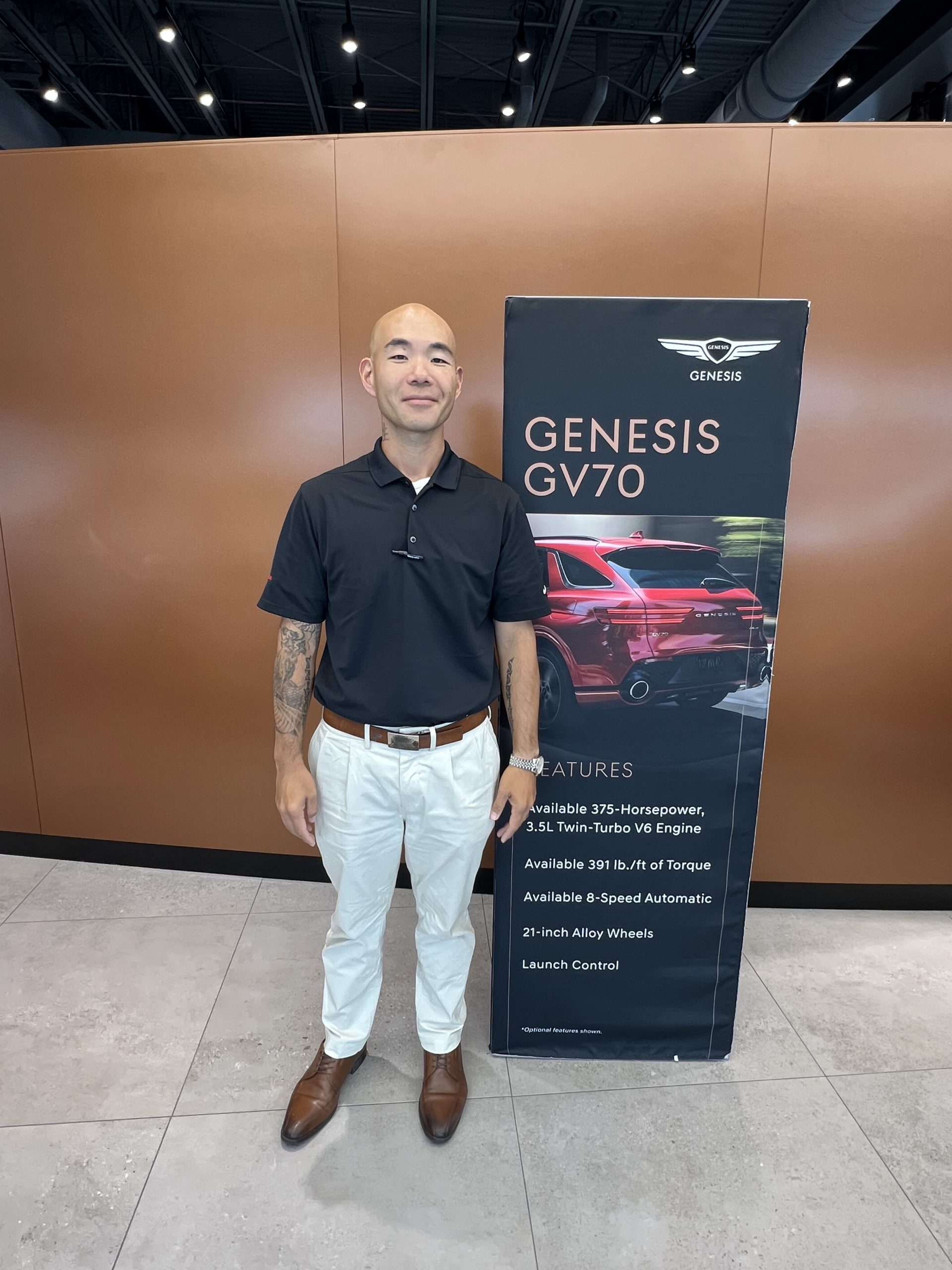 Wallace Genesis Service Manager, Dennis Yu
