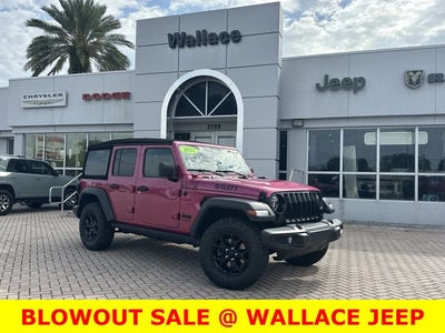 2022 Jeep Wrangler Unlimited Willys