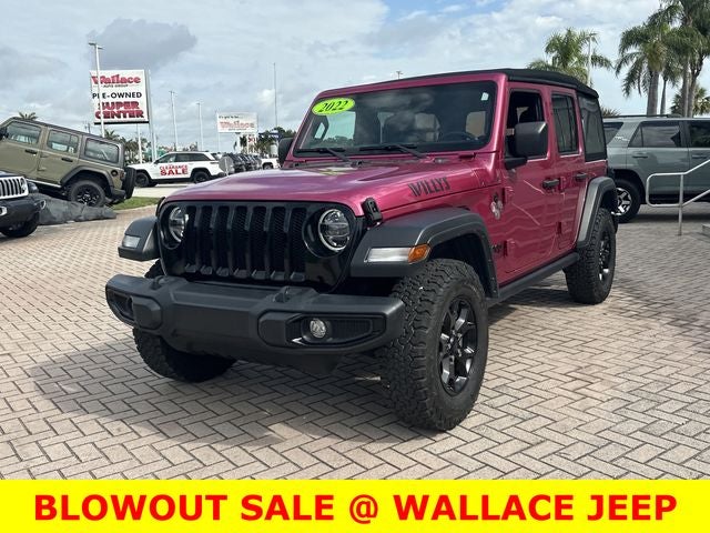 2022 Jeep Wrangler Unlimited Willys