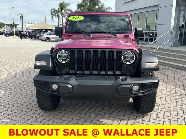 2022 Jeep Wrangler Unlimited Willys