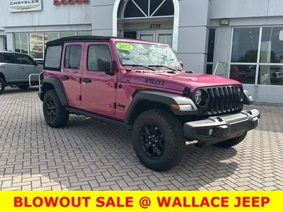 2022 Jeep Wrangler Unlimited Willys