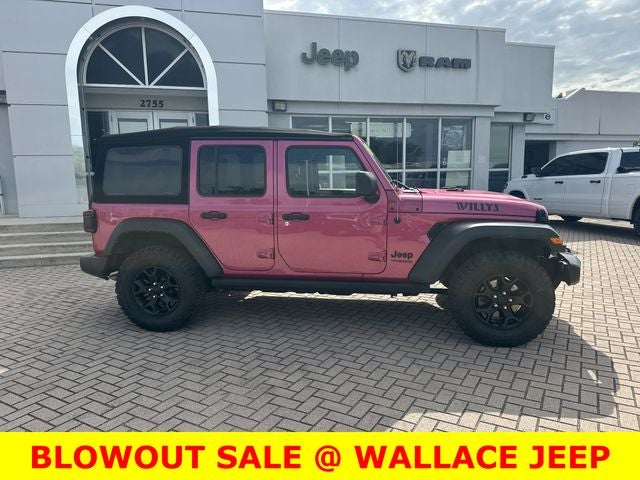 2022 Jeep Wrangler Unlimited Willys
