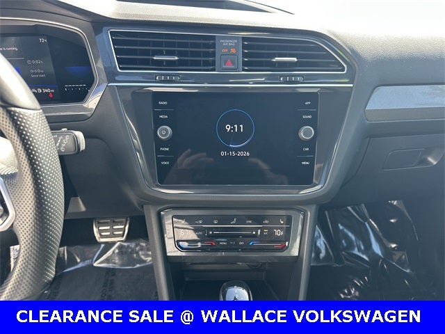 2023 Volkswagen Tiguan 2.0T SE R-Line Black